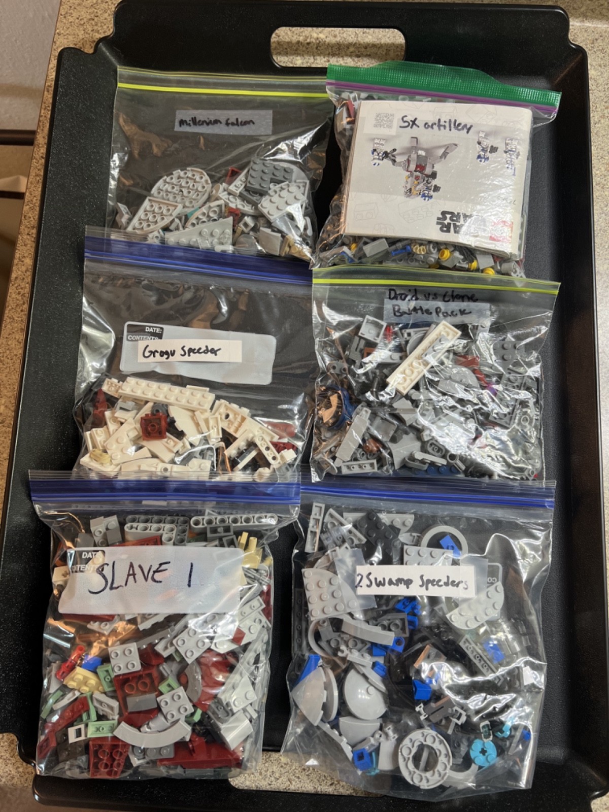 LEGO Star Wars Bulk Lot - 25 sets total - no minifigures