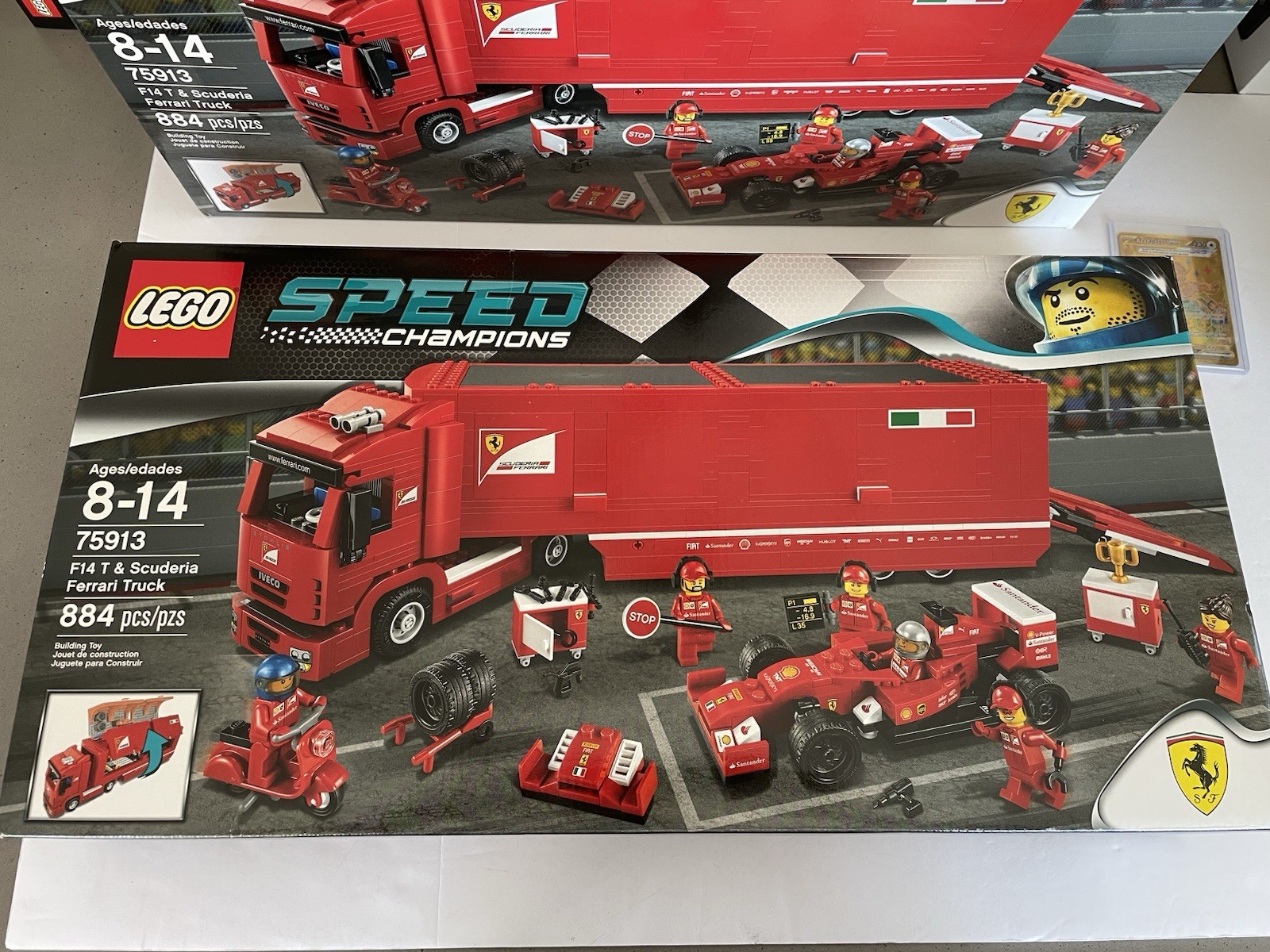 LEGO SPEED CHAMPIONS: F14 T & Scuderia Ferrari Truck (75913) | New | Retired LEGO SPEED CHAMPIONS: F14 T & Scuderia Ferrari Truck (75913) | New | Retired