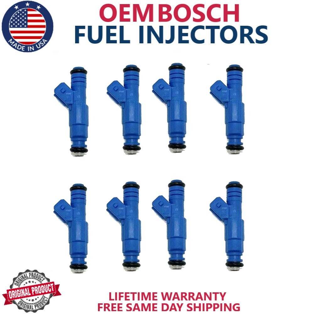 NEW OEM 8x Bosch Fuel Injectors 92-97 Mercedes Benz S500 E420 4.2l V8 0280155217