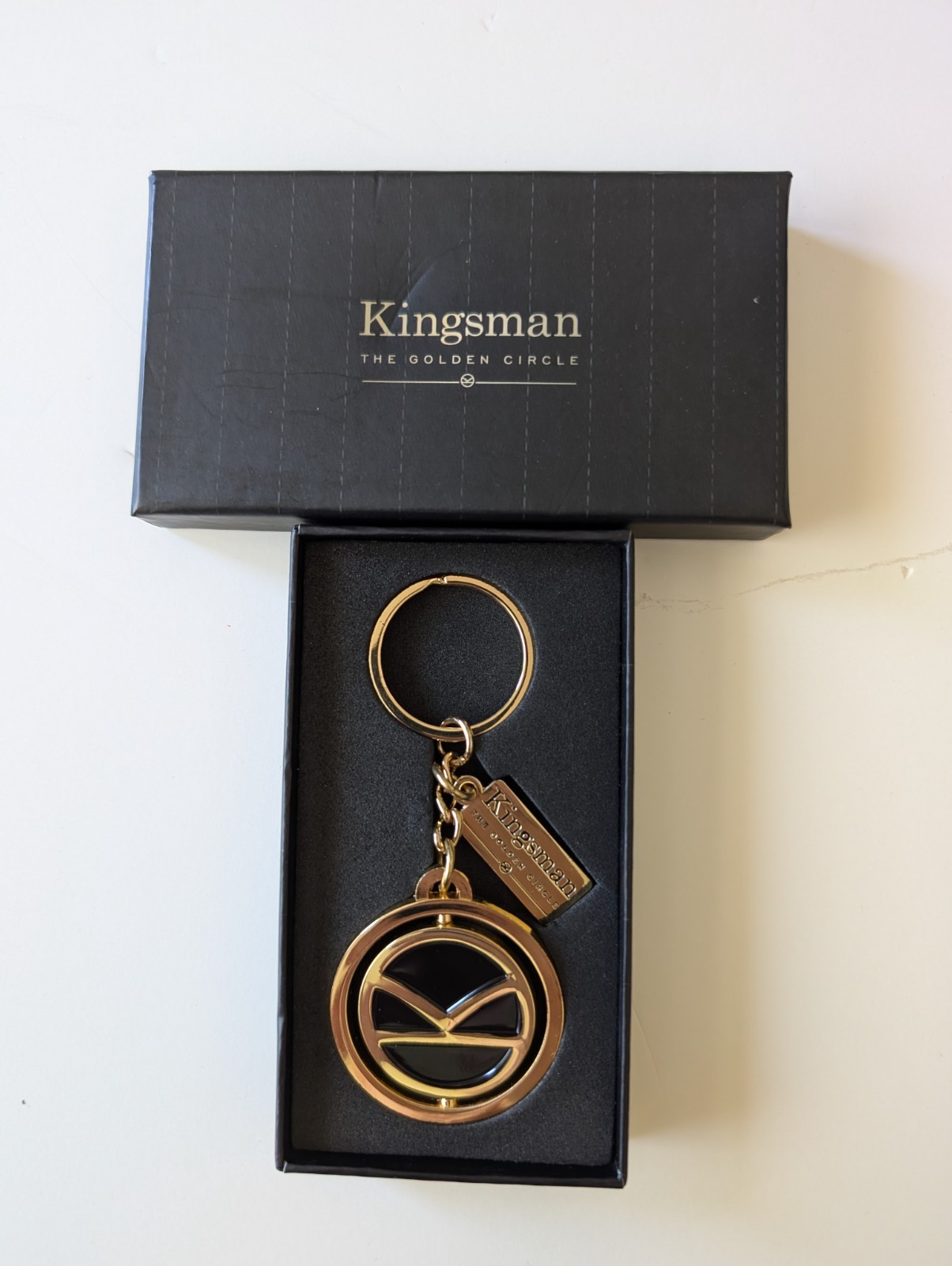 Movie Kingsman 2: The Golden Circle  - Keyring keychain Kingsman/Statesman
