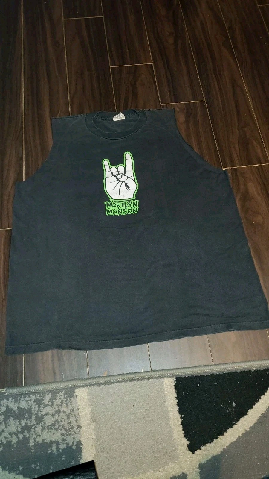 Marilyn Manson Shirt Rare Vintage We Hate Love We Love Hate Winterland Size XL Marilyn Manson Shirt Rare Vintage We Hate Love We Love Hate Winterland Size XL