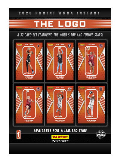 2026 Panini Instant WNBA The Logo 32-Card Set PRESALE 2026 Panini Instant WNBA The Logo 32-Card Set PRESALE