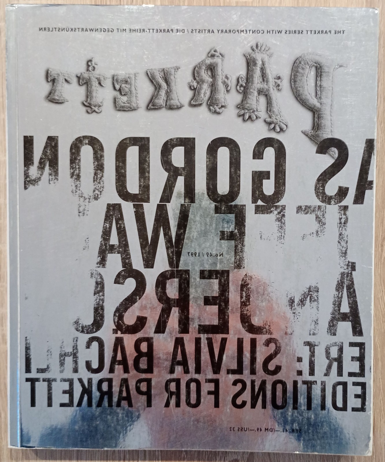 Parkett n.49 Laurie Anderson Douglas Gordon Jeff Wall 1997 Inserto Silvia Bächli