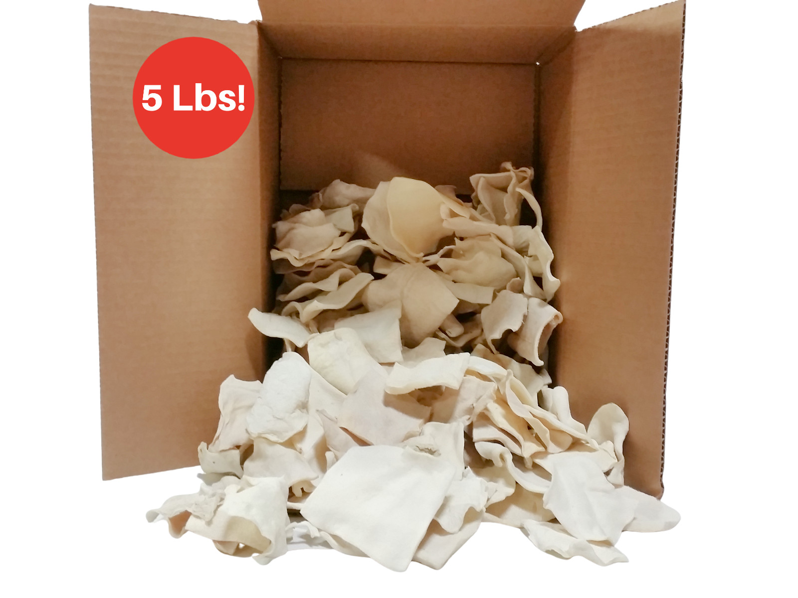 American Buffalo Rawhide Chips | 5 lbs Bulk | 100% Natural Dog Chews American Buffalo Rawhide Chips | 5 lbs Bulk | 100% Natural Dog Chews