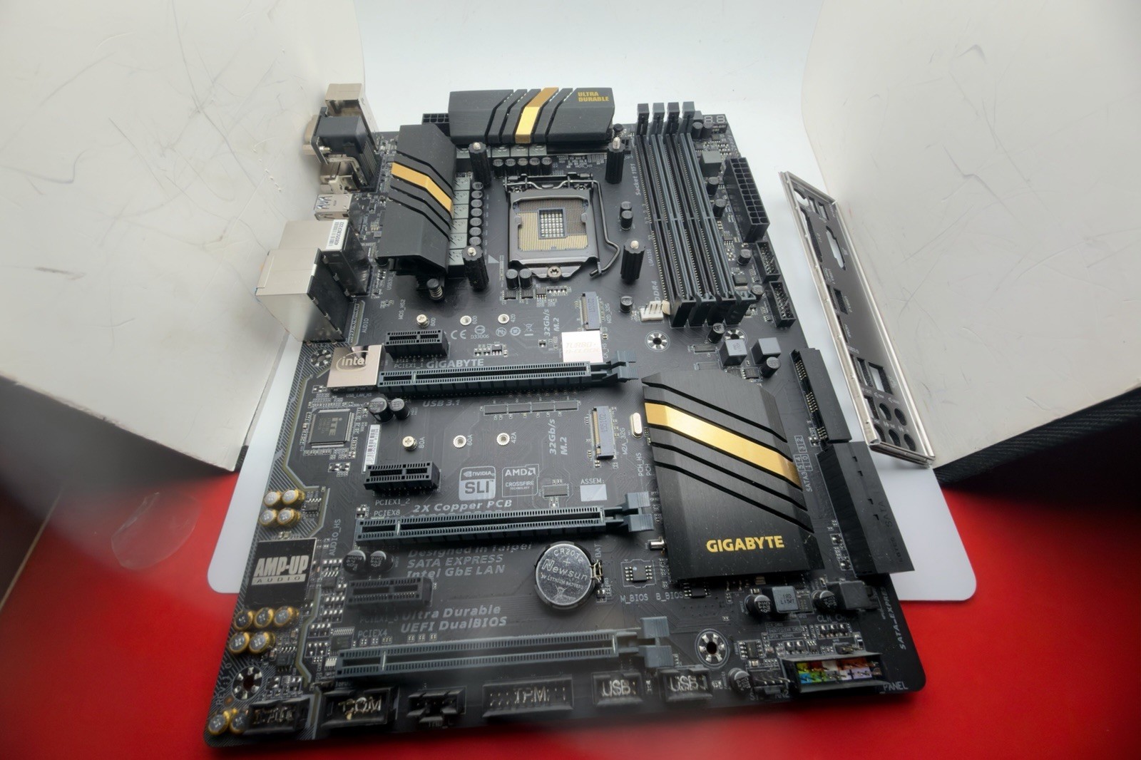 Gigabyte GA-Z170X-UD3 Motherboard W/Shield, USB C | Tested | Fast Ship