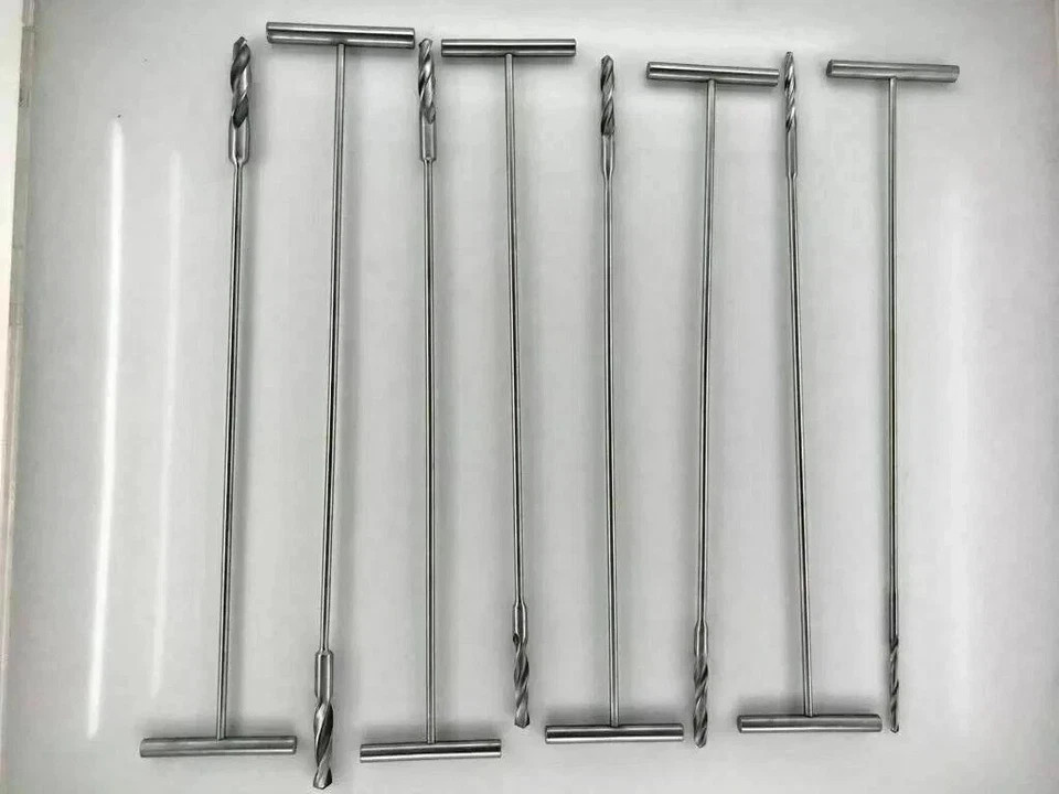 K-Nail Reamer Solid Handle Surgical Orthopedic Instruments 8 Pcs Set