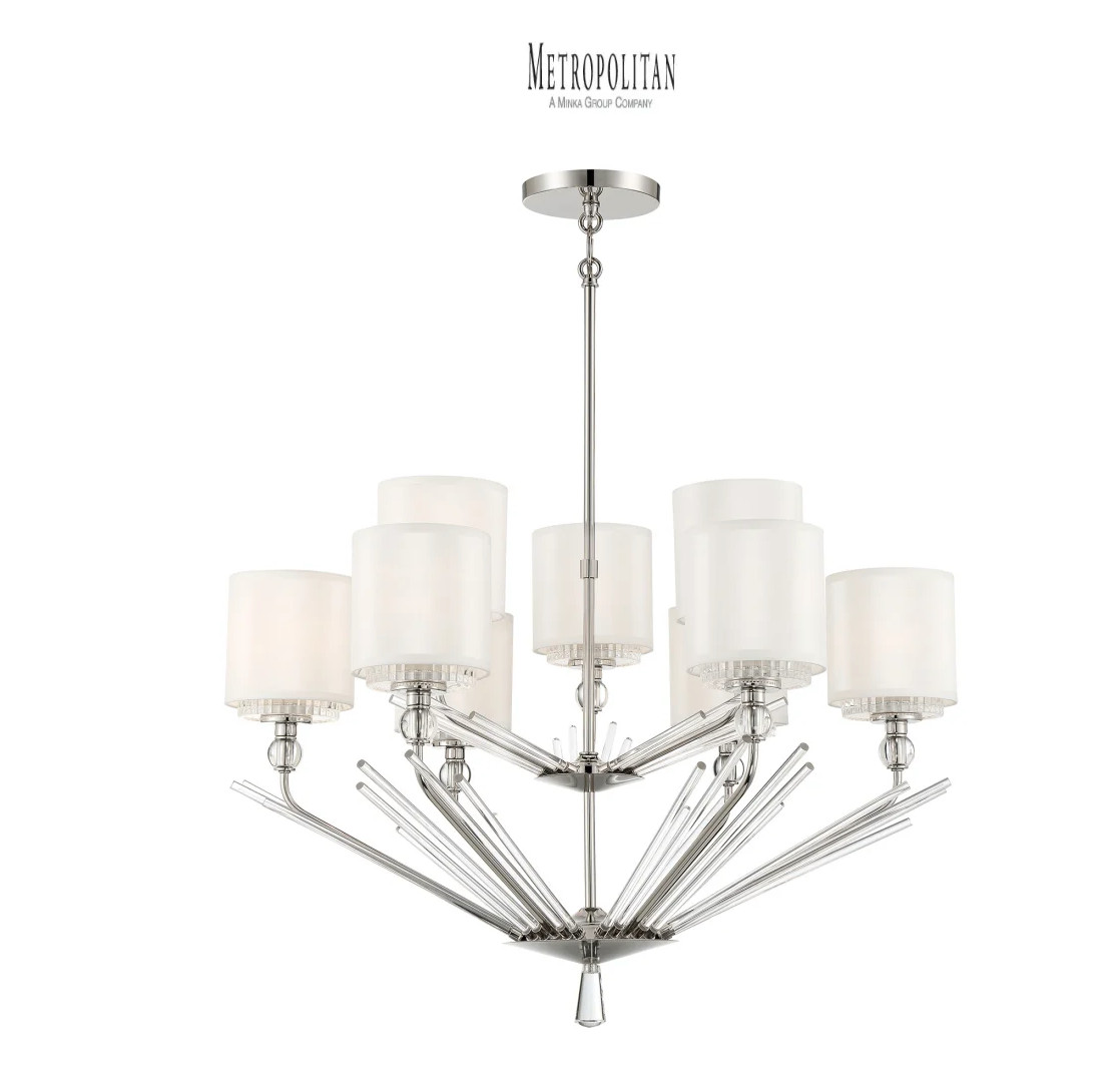 Metropolitan Sutton 9 Light 32\ Metropolitan Sutton 9 Light 32\