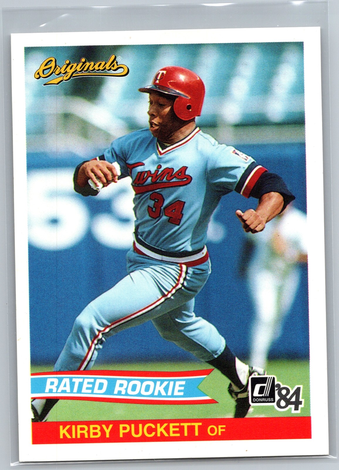 2002 Donruss Originals #8 Kirby Puckett What If Rookies