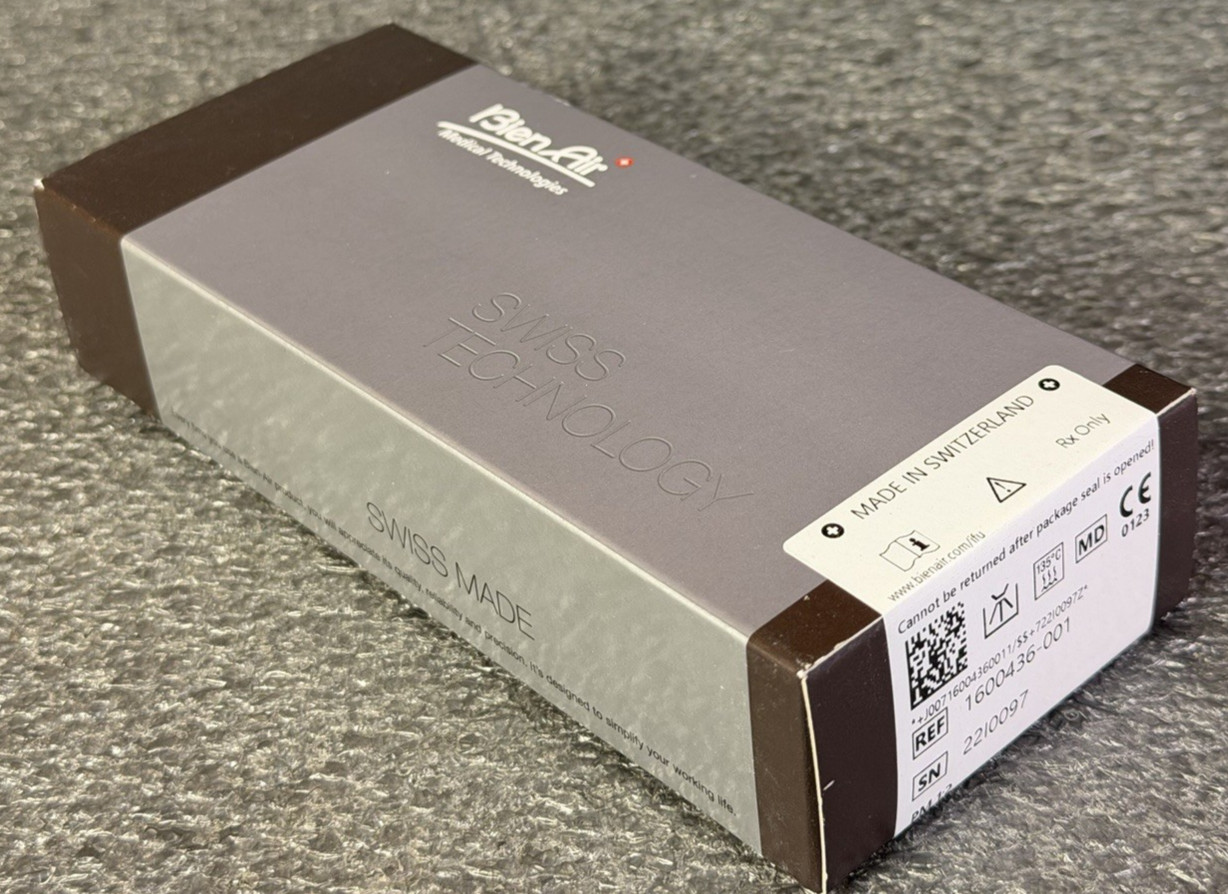 New Bien Air PM 1:2 Dental Surgical Electric Handpiece E-Type Ref: 1600436-001
