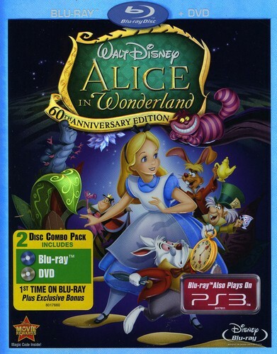 Alice in Wonderland DISNEY Anniversary Edition (2-disc Blu-ray + DVD, 1951) NEW Alice in Wonderland DISNEY Anniversary Edition (2-disc Blu-ray + DVD, 1951) NEW