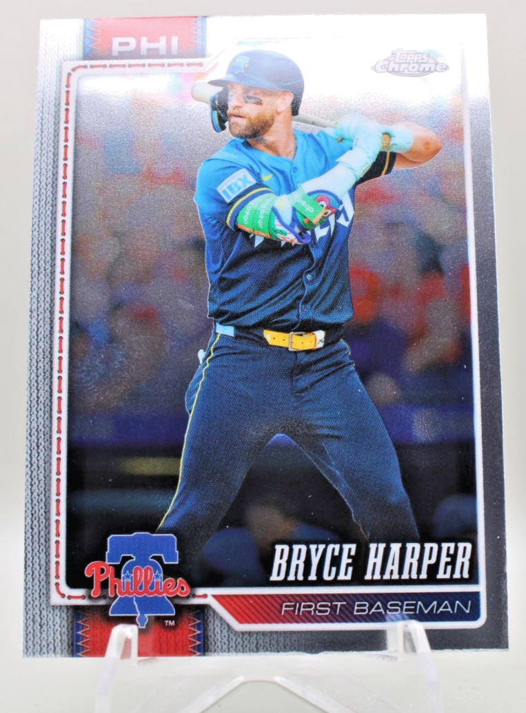 2026 Topps Chrome - Bryce Harper #244 Phillies 2026 Topps Chrome - Bryce Harper #244 Phillies