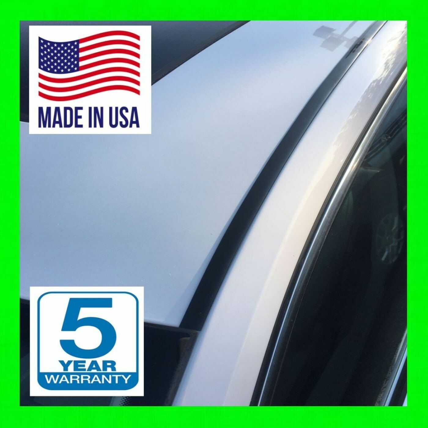 FOR MITSUBISHI BLACK 2PC ROOF TOP TRIM DRIP MOLDINGS COVERS SET 5 YR WARRANTY a FOR MITSUBISHI BLACK 2PC ROOF TOP TRIM DRIP MOLDINGS COVERS SET 5 YR WARRANTY a
