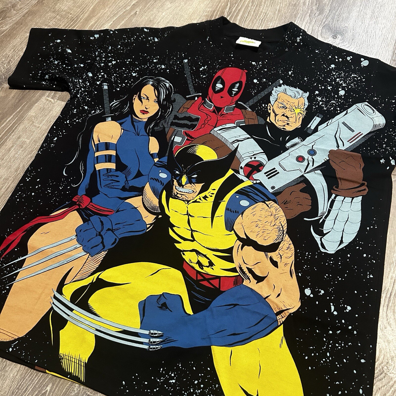 Vintage Marvel Deadpool Wolverine Shirt Large Legends Modern SOLD OUT AOP🔥