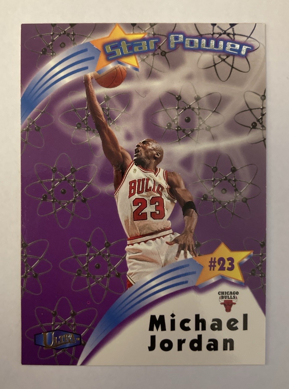 1997-98 Fleer Ultra - Star Power Michael Jordan #1 SP 1997-98 Fleer Ultra - Star Power Michael Jordan #1 SP