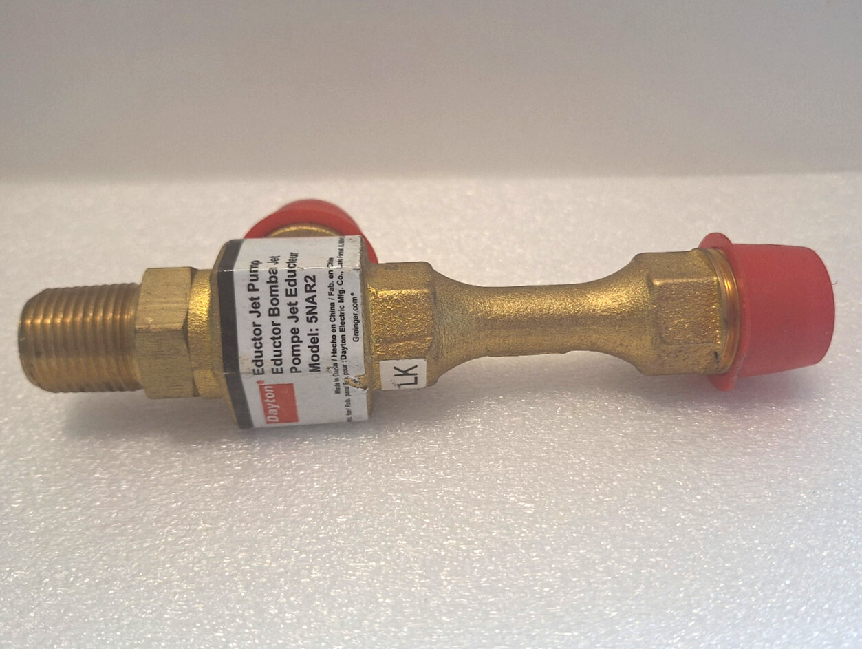 DAYTON Maintenance-Free Jet Pump: Brass, 1/2 in NPT, 3/4 in NPT Model 5NAR2 DAYTON Maintenance-Free Jet Pump: Brass, 1/2 in NPT, 3/4 in NPT Model 5NAR2