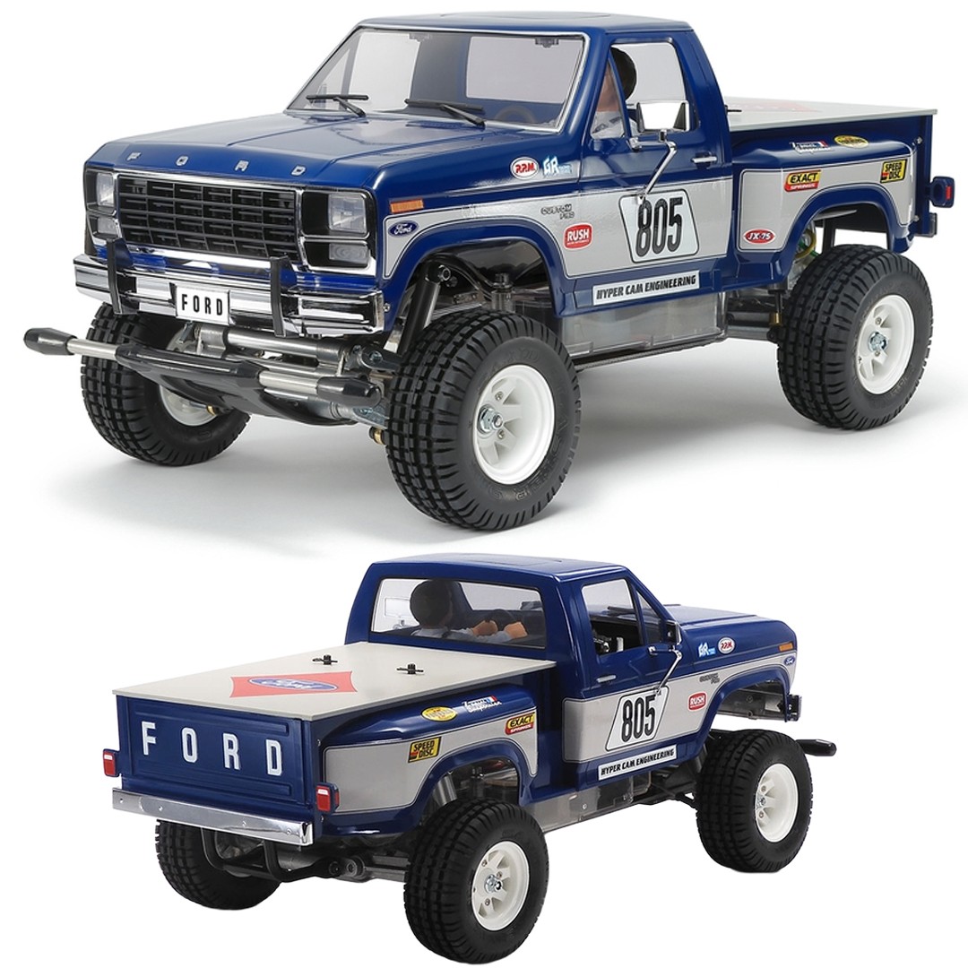 Tamiya 58759 1/10 RC Ford F-150 Ranger XLT 2WD Pick-Up Truck Kit