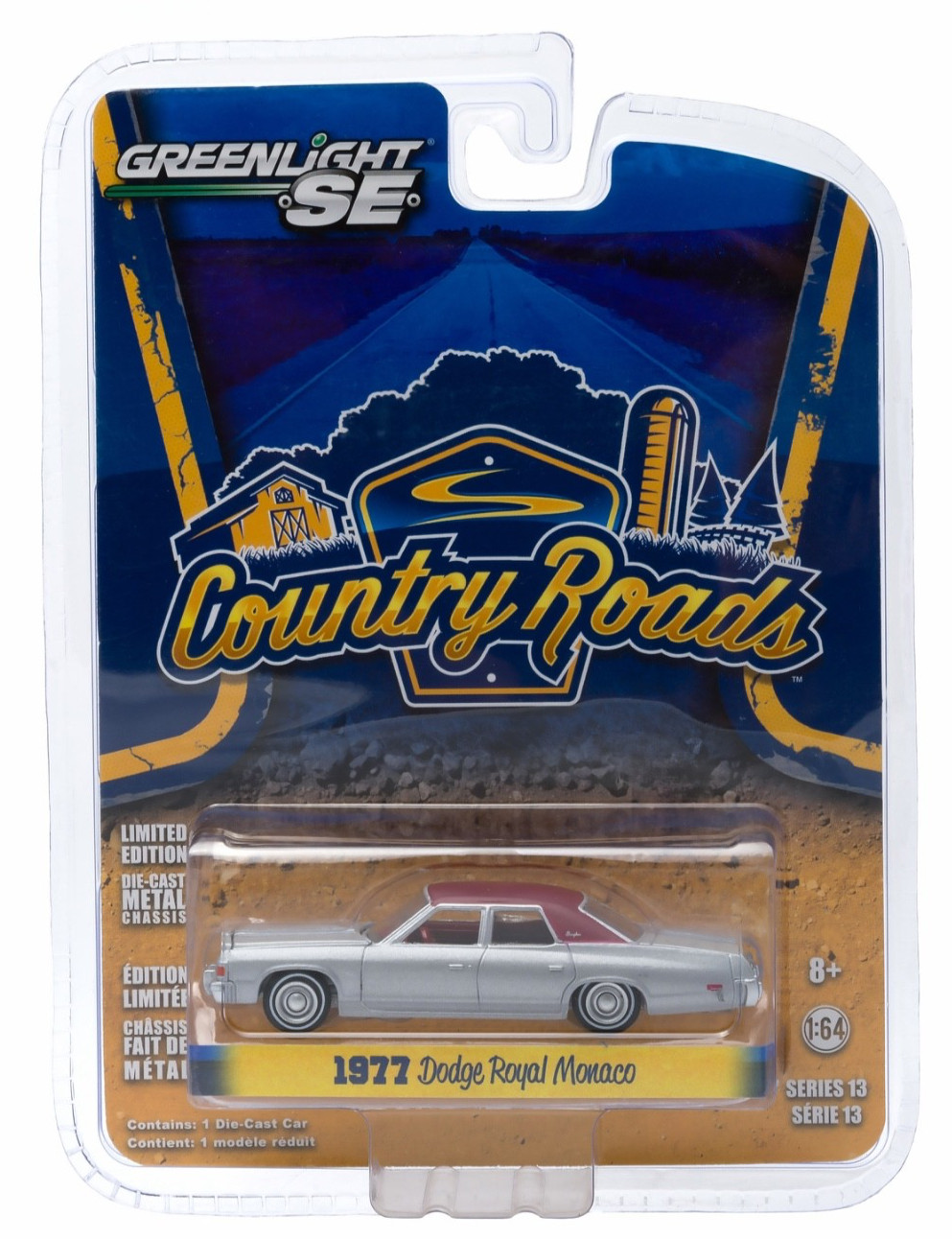 1977 DODGE ROYAL MONACO  * COUNTRY ROADS SERIES 13 *  2015 GREENLIGHT  1:64