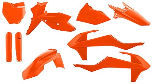 Acerbis Full Plastic Kit (2421065226) Original Orange KTM 250-450 SX/XC 2016-18 Acerbis Full Plastic Kit (2421065226) Original Orange KTM 250-450 SX/XC 2016-18