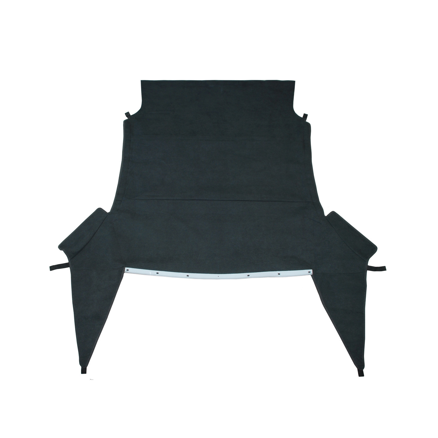 Fits 1994-1998 Ford Mustang: Headliner, OEM Charcoal Velour Cloth