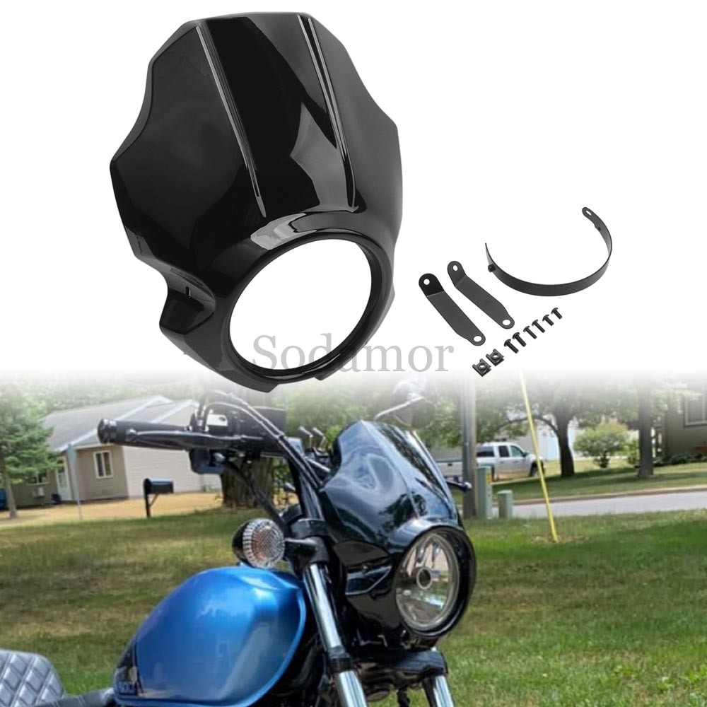 Motorcycle Front Fairing Headlight Front Cowl For Yamaha XVS 950 SPEC BOLT 14-20