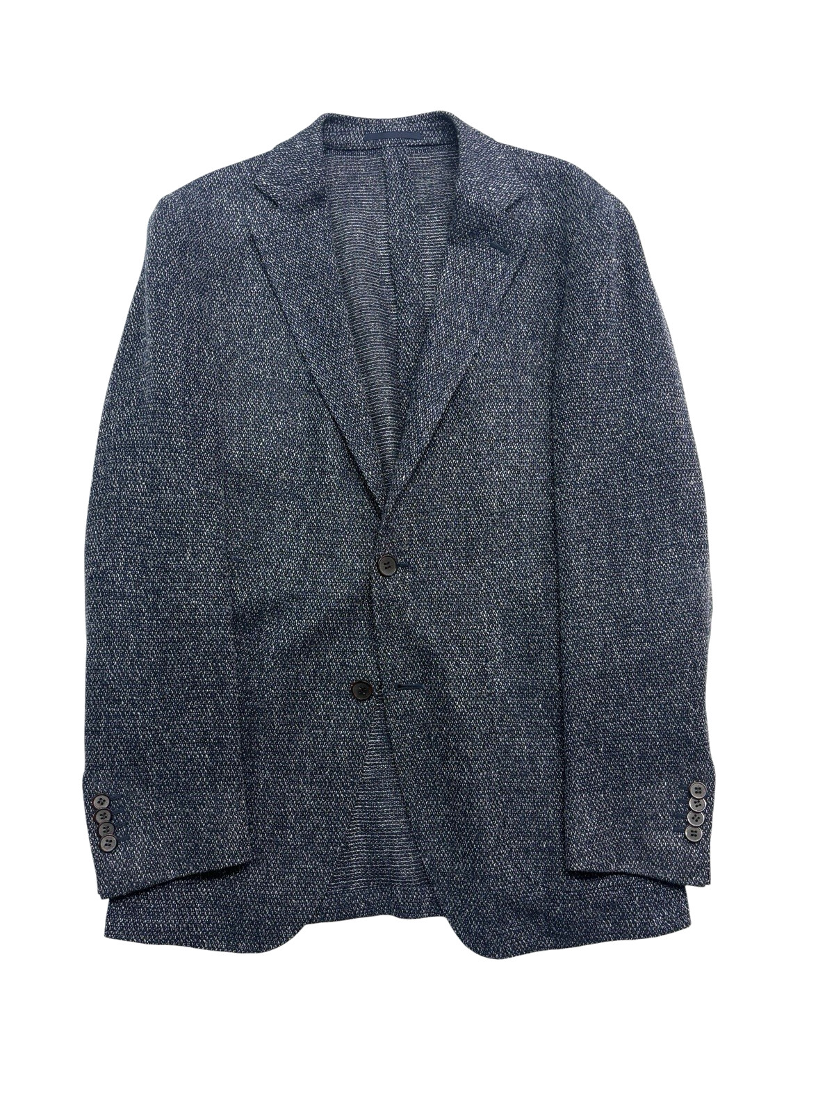 Suitsupply 48 38R Havana Navy Silk Linen Ferla Blazer Jacket Sport Suit Coat