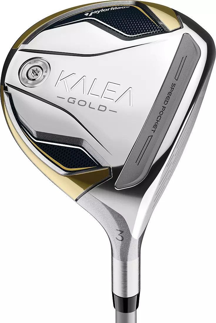 TaylorMade Women\'s Kalea Gold Fairway Wood Right Hand 3W/5W Ladies Flex - New