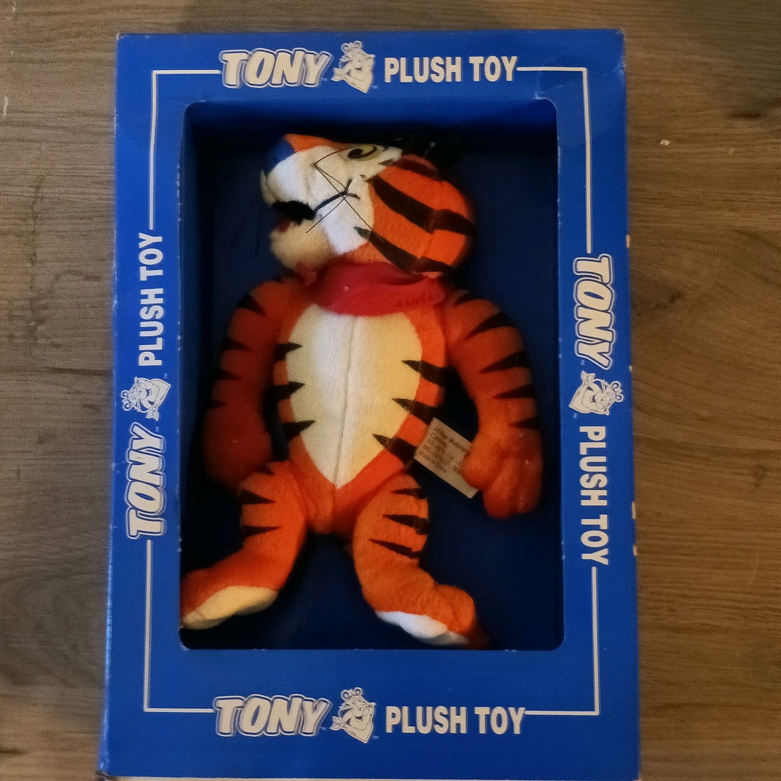 Vintage 1997 Tony The Tiger Plush Toy Kellogg's Frosted Flakes NIB Cereal Mascot Vintage 1997 Tony The Tiger Plush Toy Kellogg's Frosted Flakes NIB Cereal Mascot