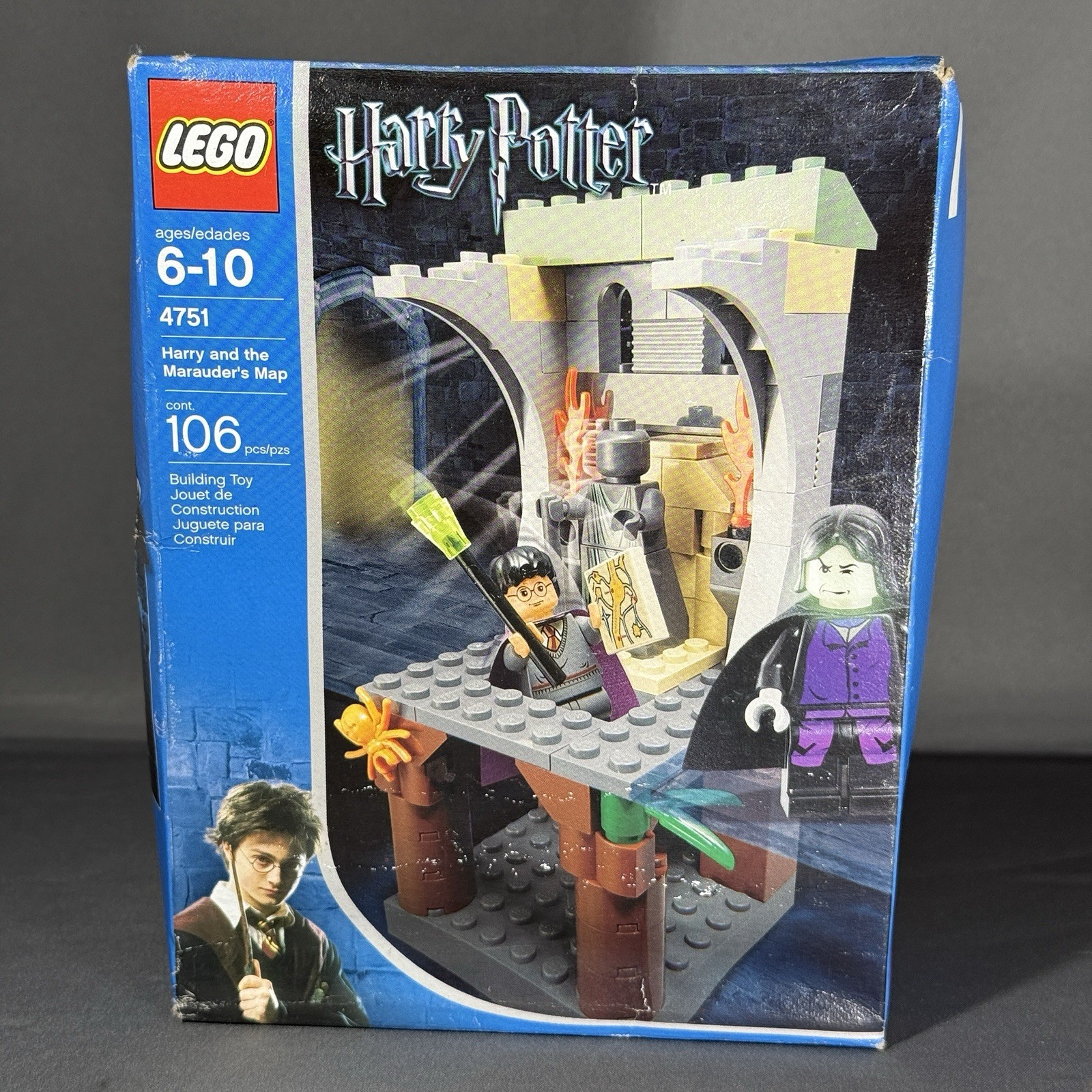 Lego Harry Potter 4751 Harry & The Marauders Map Brand New Damaged Box Lego Harry Potter 4751 Harry & The Marauders Map Brand New Damaged Box