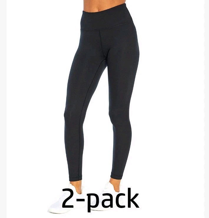 Balance Collection 2-pack Easy High Rise Ankle Leggings Black (L) NWT