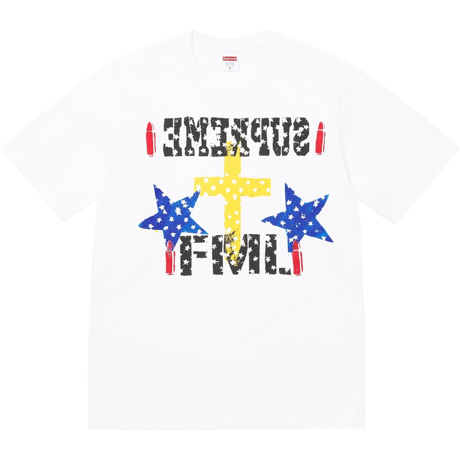 Supreme FML Tee Camo Black Royal Brown White Pink 6colors 26SS