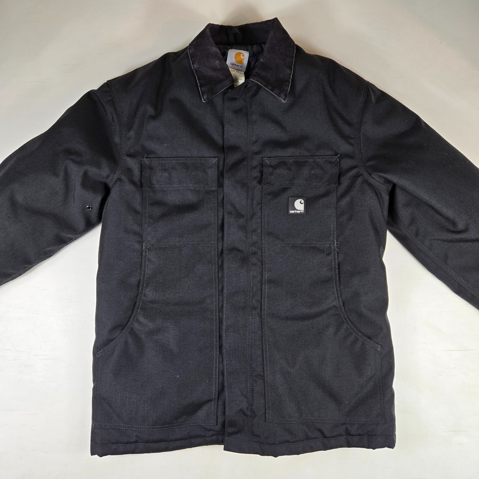 Carhartt Yukon Extremes Jacket Men’s Medium Quilt Lined C55 BLK Artic Vintage