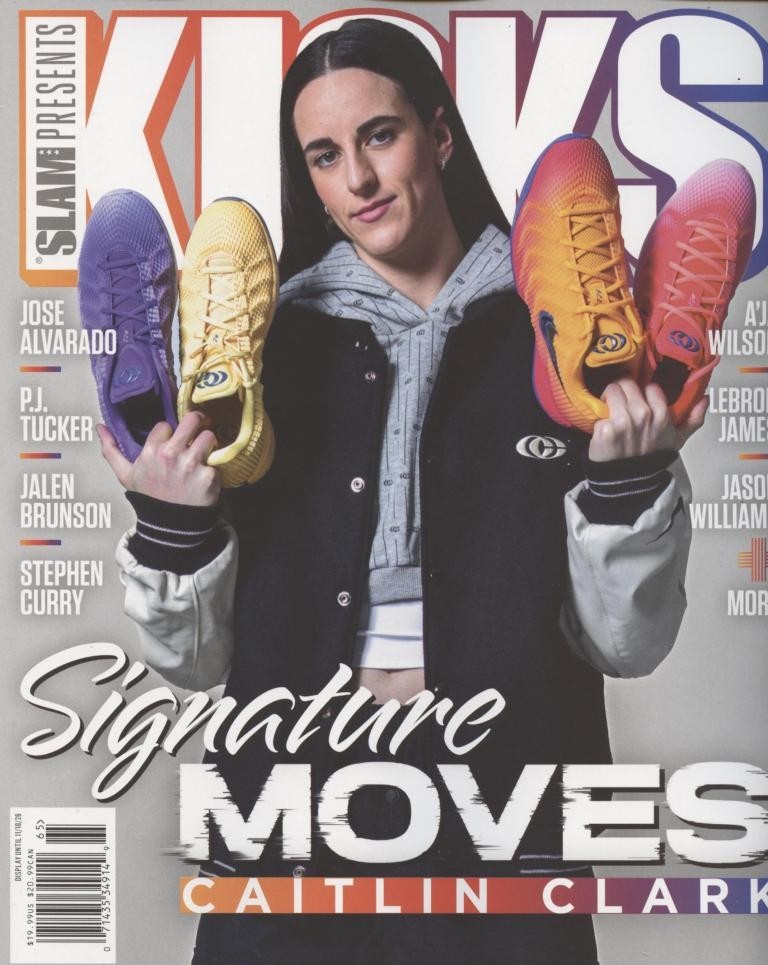 Slam Presents KICKS Magazine issue 29 2026 - Caitlin Clark