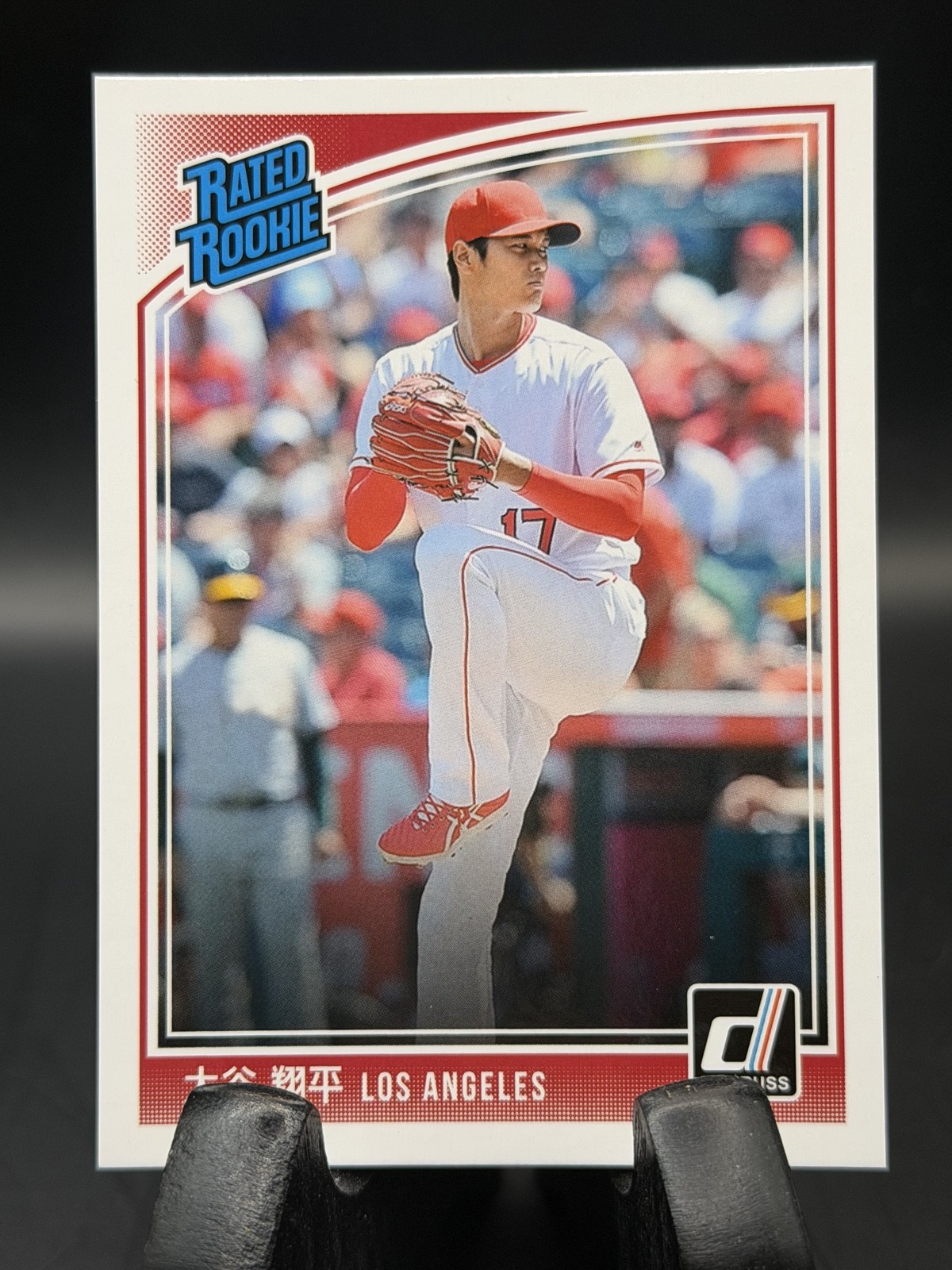 2018 Panini Donruss - Rated Rookie Variation Shohei Ohtani #281 Japanese Text RC