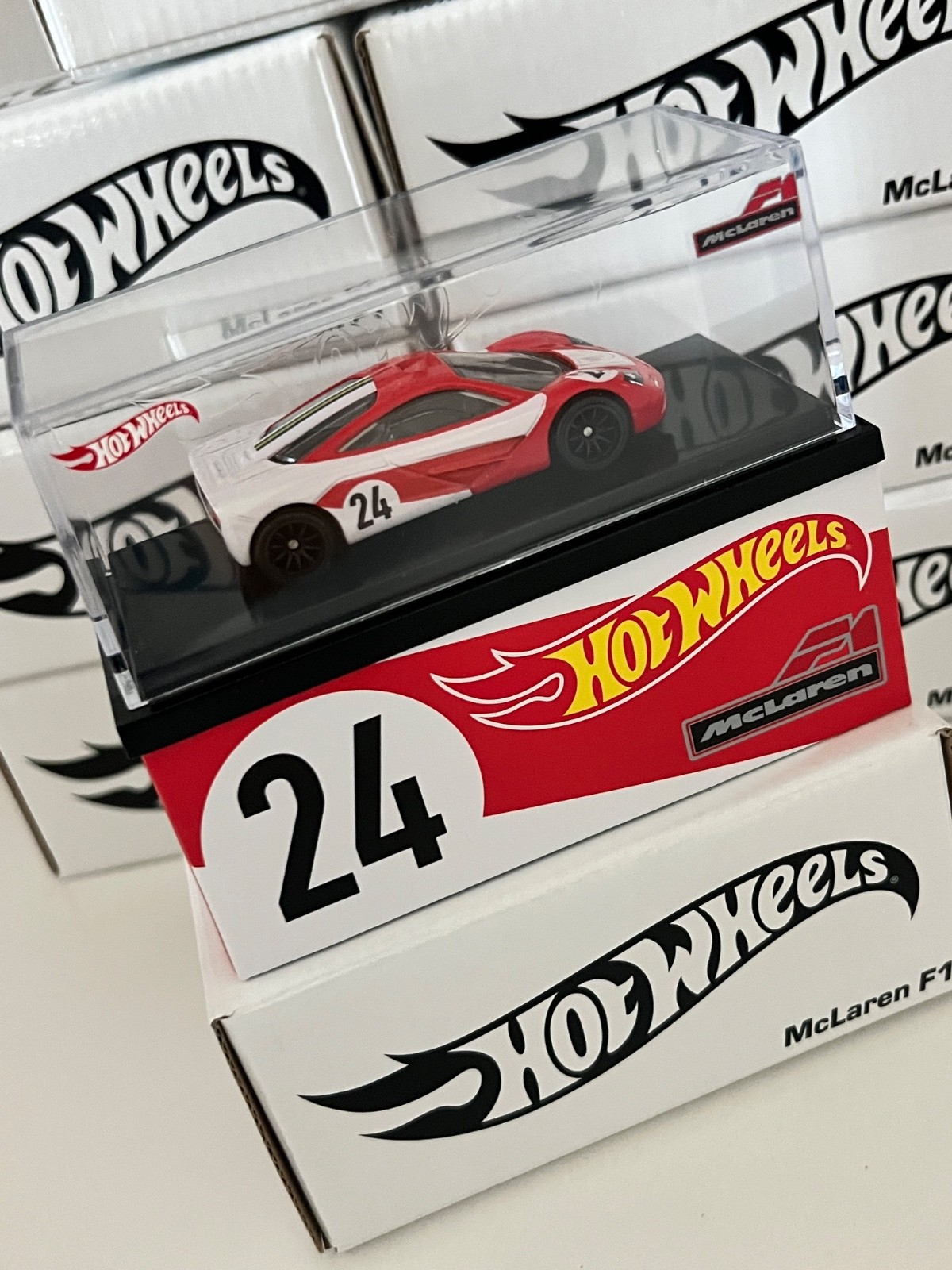 Hot Wheels McLaren F1 2024 Mexico / Brazil / LATAM Convention Exclusive. RARE