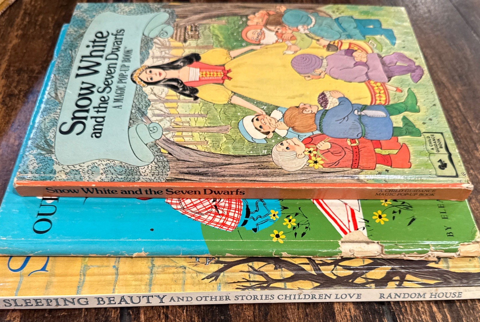3 Vintage 1966 Our Own Summer Book , Snow White Pop Up Book & Sleeping Beauty 3 Vintage 1966 Our Own Summer Book , Snow White Pop Up Book & Sleeping Beauty