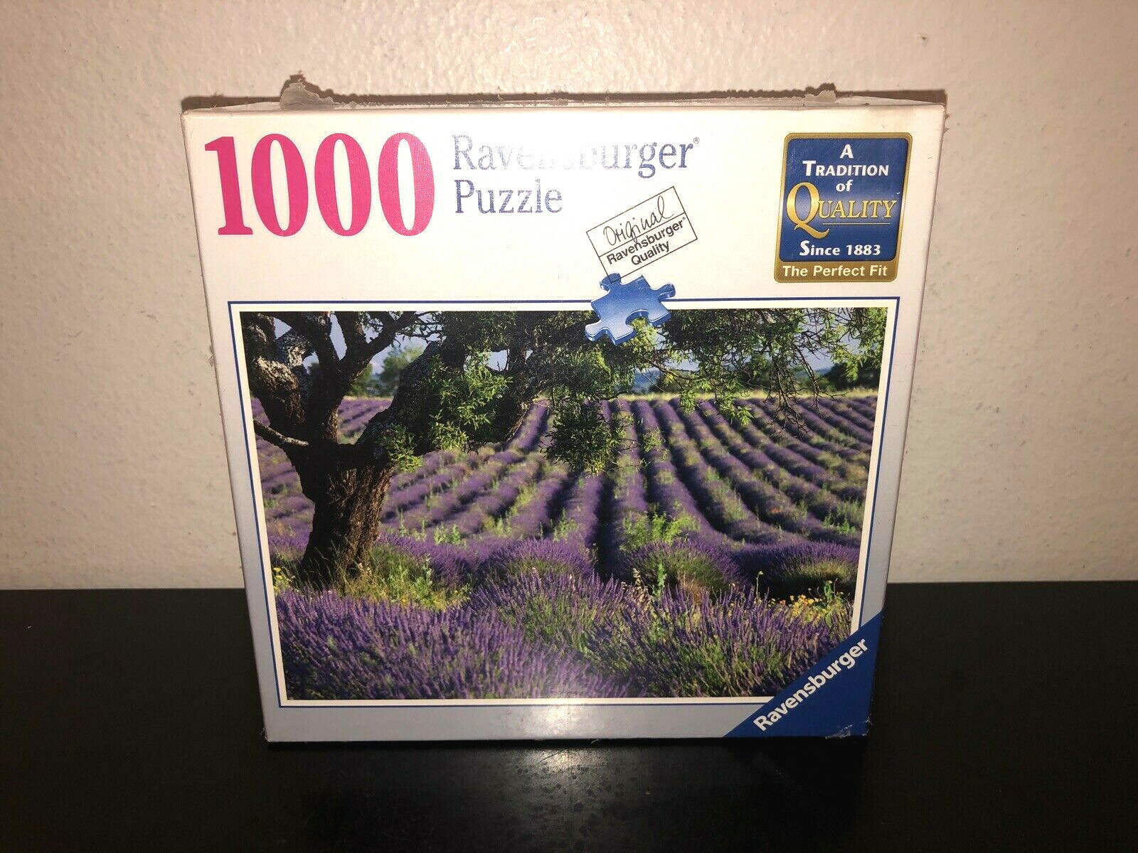 Ravensburger 1000 Piece Jigsaw Puzzle Lavender Fields 802272 - New Ravensburger 1000 Piece Jigsaw Puzzle Lavender Fields 802272 - New