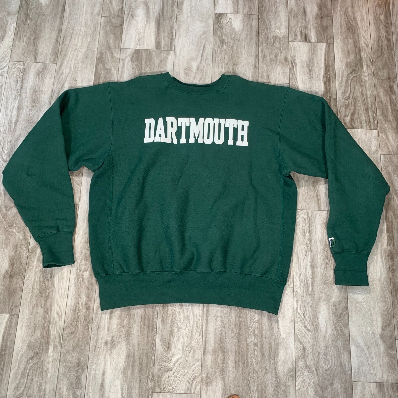 Vintage Dartmouth Co-Op Sweater Mens Extra Large Green Crewneck Sweatshirt