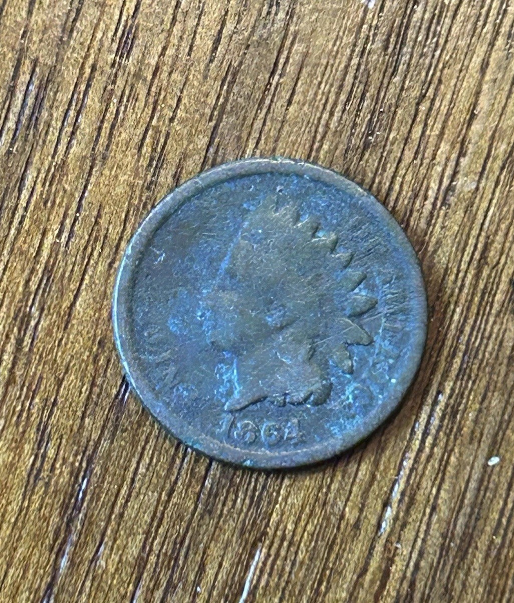 1864 Bronze Indian Cent G+ 1864 Bronze Indian Cent G+