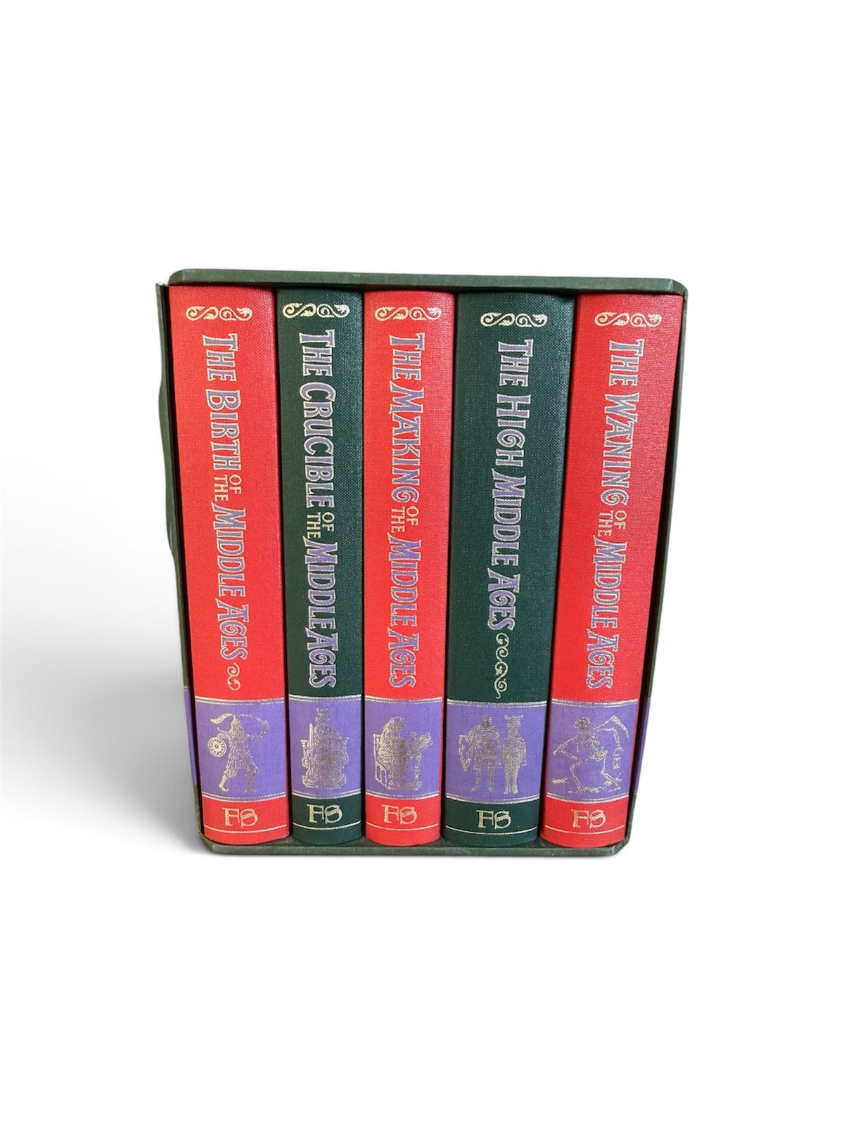The Story of the Middle Ages Book Set Folio Society 5 Volumes with Slipcase 1999 The Story of the Middle Ages Book Set Folio Society 5 Volumes with Slipcase 1999