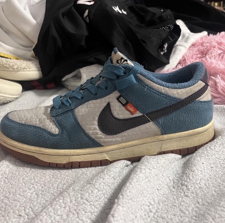 Nike Dunk Low DC9561-400 Blue/White/Black Colorblock Low Top Lace-Up 2021 Nike Dunk Low DC9561-400 Blue/White/Black Colorblock Low Top Lace-Up 2021