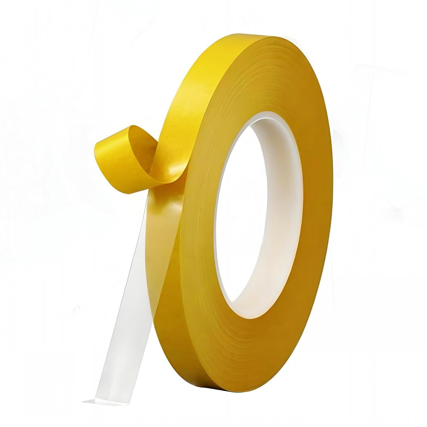 Ultra-Thin Double Sided Tape 1/2 Inch by 66FT Two Sides Sticky Tape with Transpa
