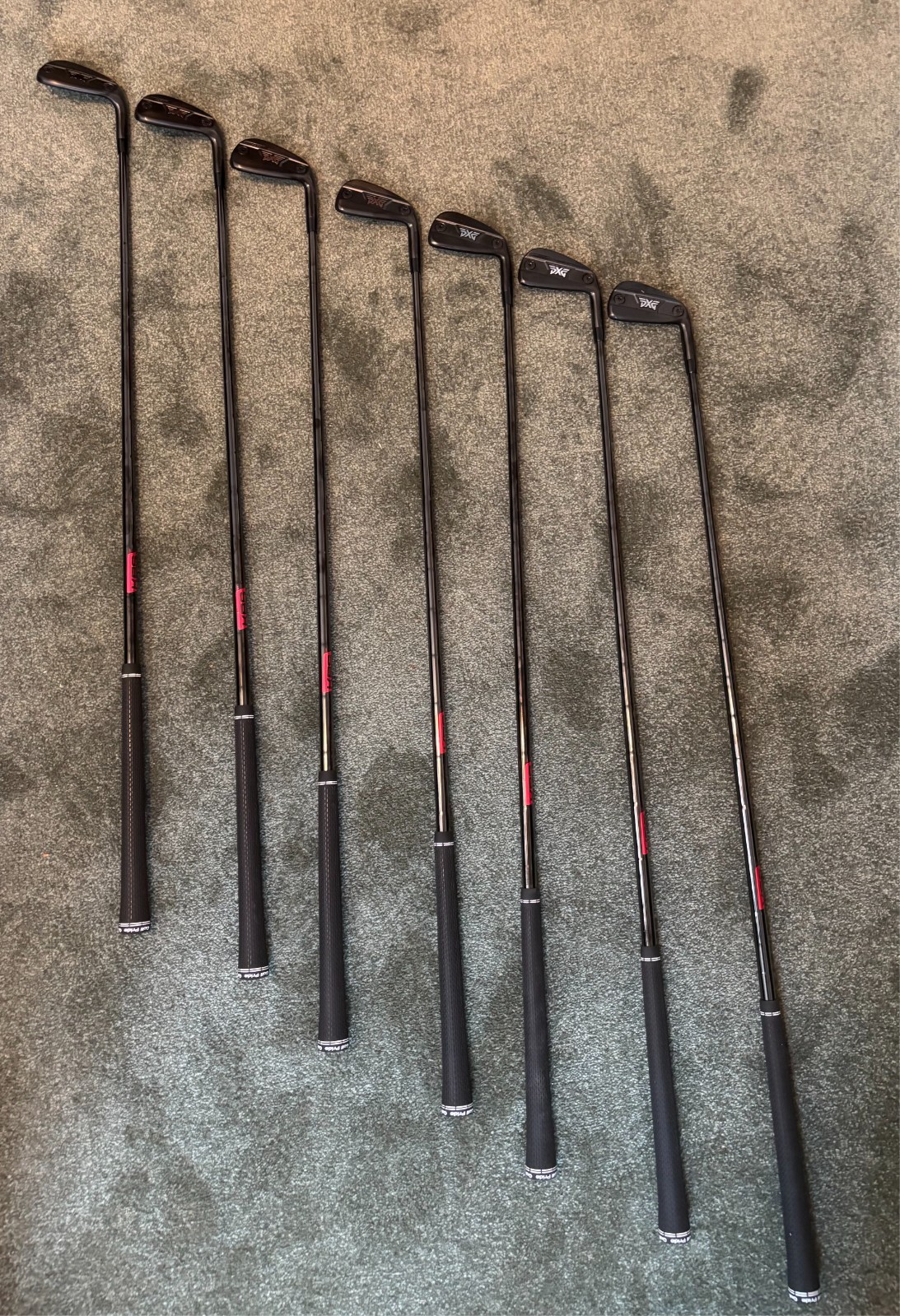 PXG 0311T Gen 8 Iron Set 4-PW (7 Clubs) KBS 130 X Stiff Flex - Black