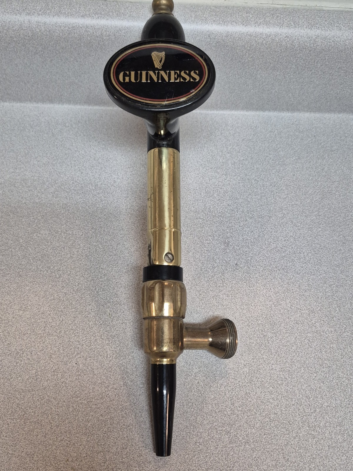 GUINNESS WITH FAUCET VERY OLD STYLE BEER TAP HANDLE EXCELLENT SHAPEVINTAGE☘️☘️ GUINNESS WITH FAUCET VERY OLD STYLE BEER TAP HANDLE EXCELLENT SHAPEVINTAGE☘️☘️