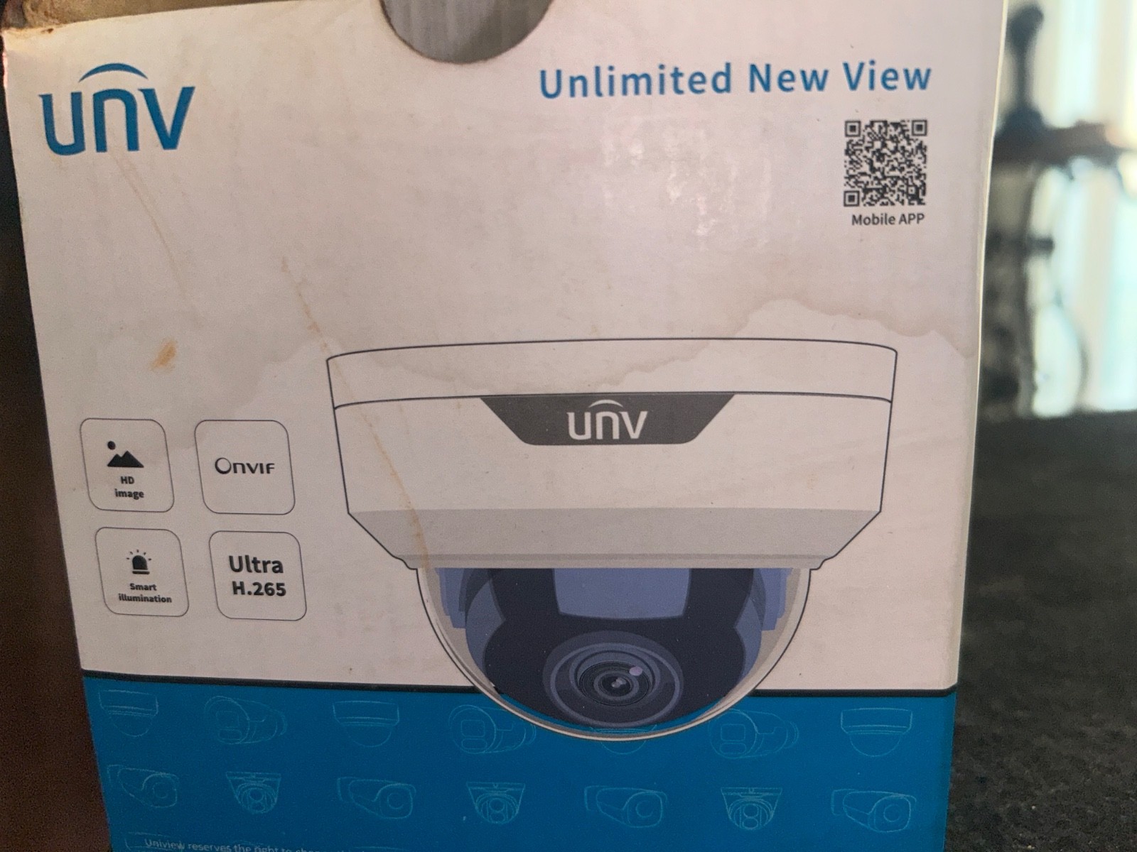 Uniview IPC324SR3-DSF28KM-G 4MP WDR Fixed Dome Security Camera
