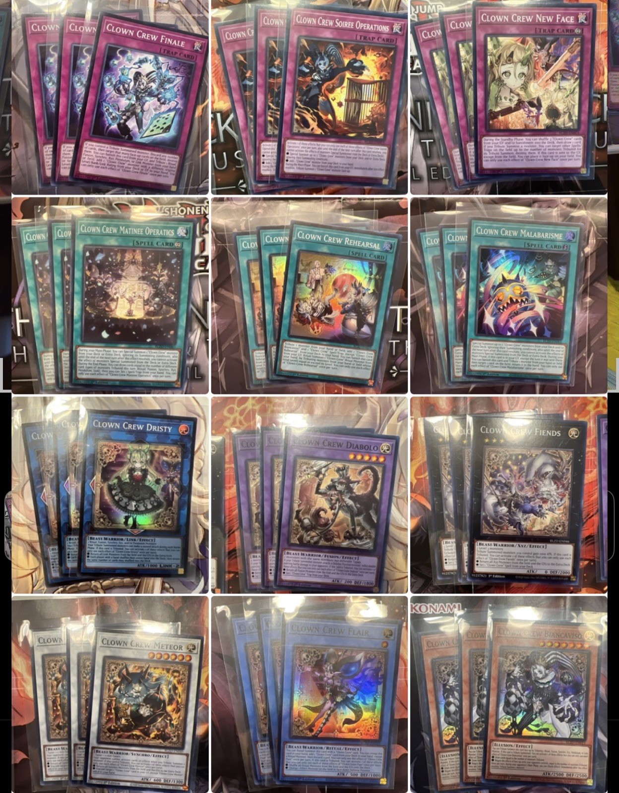 Clown Crew Deck Core 39 Card BLZD CORI BETB W/ 3x of CLOWN CREW CAPELLO MINT Clown Crew Deck Core 39 Card BLZD CORI BETB W/ 3x of CLOWN CREW CAPELLO MINT