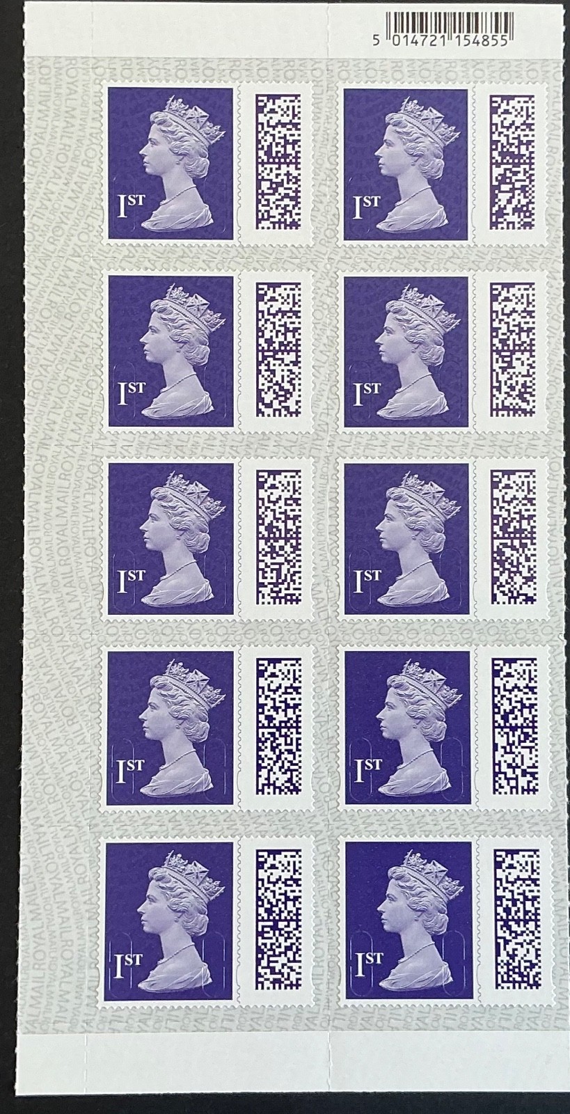 Royal Mail 1st Class Postage x 10 Genuine Barcoded Stamps Royal Mail 1st Class Postage x 10 Genuine Barcoded Stamps