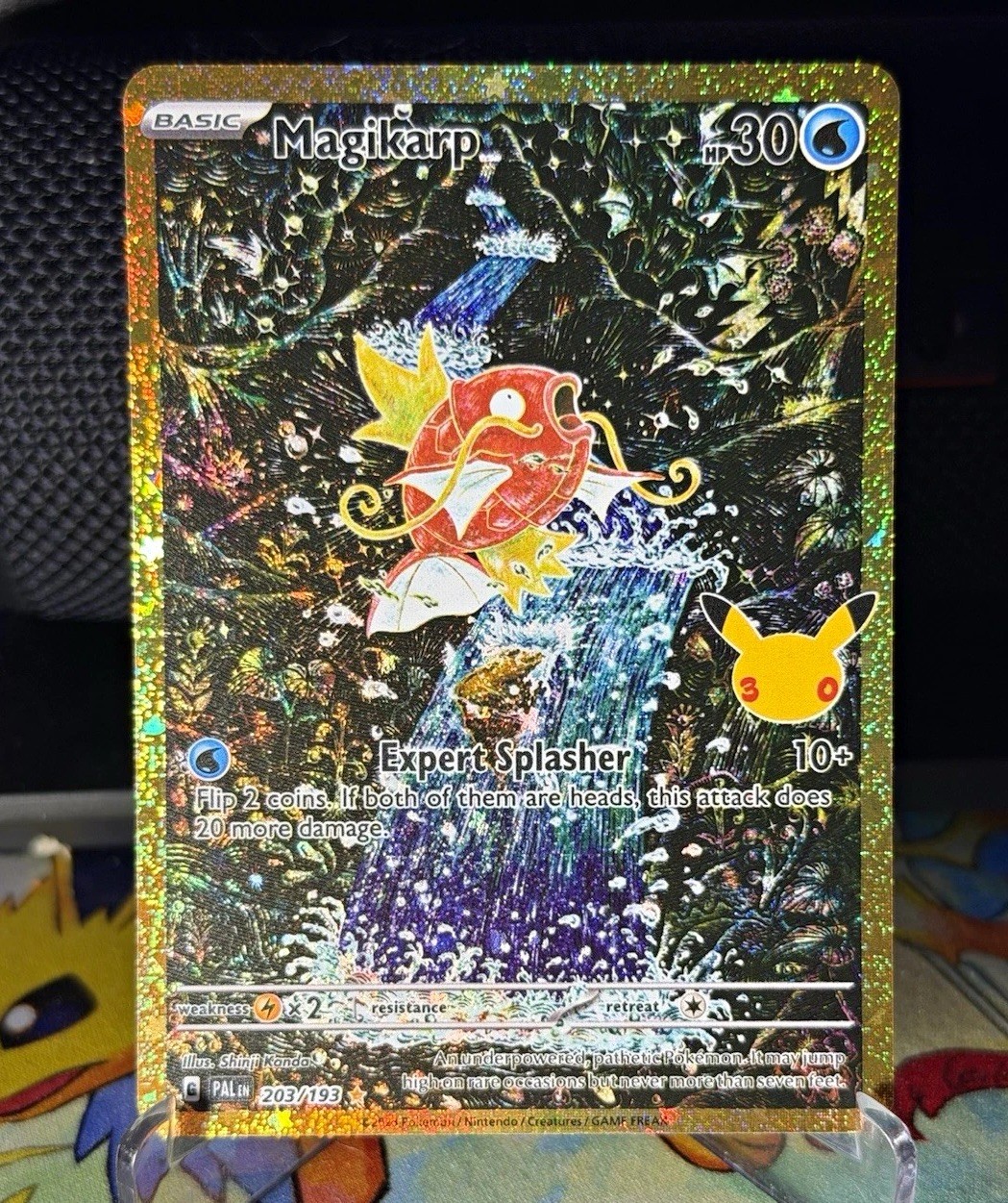 Magikarp 203/193 Pokémon 30th Anniversary Classic Collection Magikarp 203/193 Pokémon 30th Anniversary Classic Collection