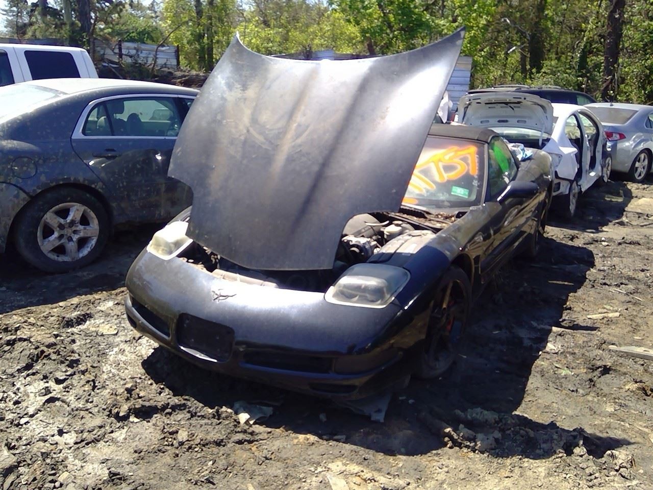 Passenger Right Fender Fits 97-04 CORVETTE 61703