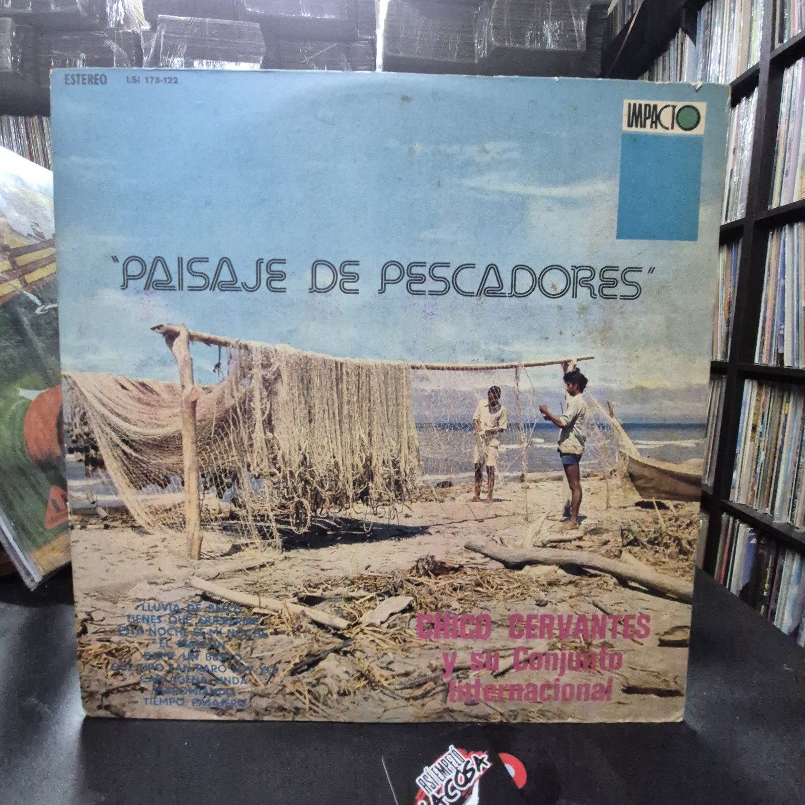 Chico Cervantes Y Su Conjunto Internacional– Paisaje De Pescadores - Cumbia 1975 Chico Cervantes Y Su Conjunto Internacional– Paisaje De Pescadores - Cumbia 1975