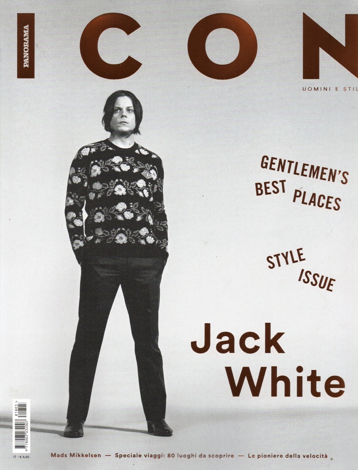 Icon 2018 44.Jack White,Mads Mikkelsen,Remo Ruffini,Matt Mullican Icon 2018 44.Jack White,Mads Mikkelsen,Remo Ruffini,Matt Mullican
